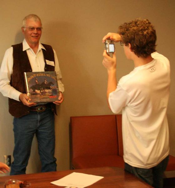 Joel Read. Photo by Dawn Ballou, Pinedale Online.