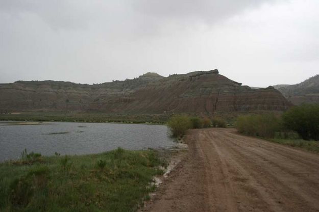 Green River overflow. Photo by Dawn Ballou, Pinedale Online.