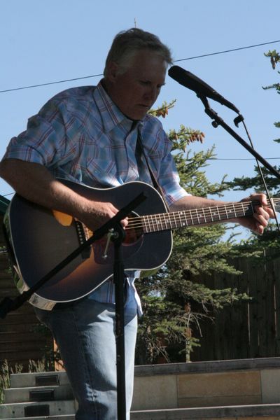 Terry Hill. Photo by Tim Ruland, Pinedale Fine Arts Council.