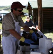 Beef for dinner. Photo by Trey Wilkinson, Sublette Examiner.