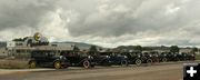 All lined up. Photo by Dawn Ballou, Pinedale Online.