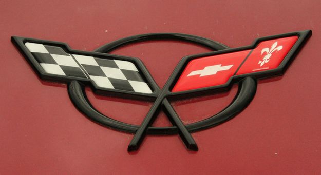 Corvette Emblem. Photo by Dawn Ballou, Pinedale Online.