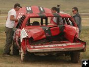 #18 Pit Crew. Photo by Dawn Ballou, Pinedale Online.