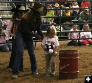 Kinsey Larsen. Photo by Clint Gilchrist, Pinedale Online.