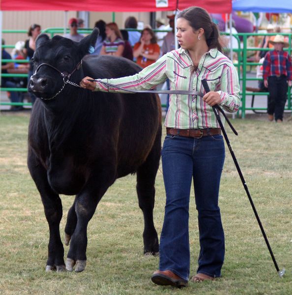 Kassey Braun. Photo by Clint Gilchrist, Pinedale Online.