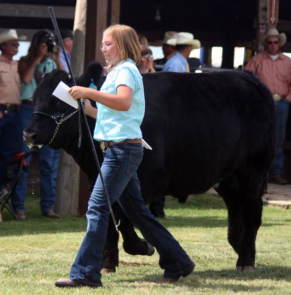 Megan Sims. Photo by Clint Gilchrist, Pinedale Online.