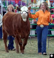 Kailey Barlow. Photo by Clint Gilchrist, Pinedale Online.