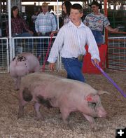 Tyler Owens. Photo by Clint Gilchrist, Pinedale Online.