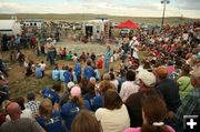 Big Crowd. Photo by Dawn Ballou, Pinedale Online.