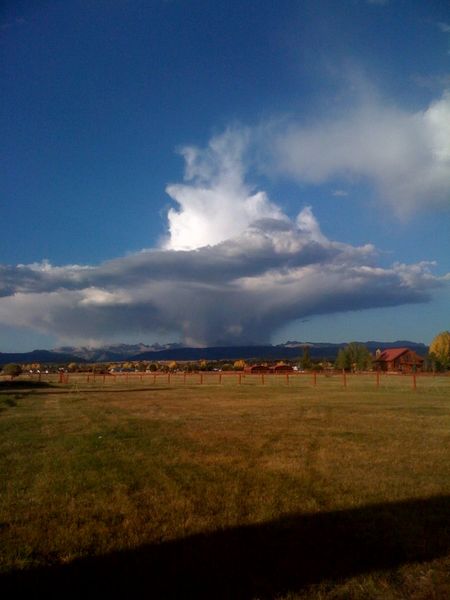 Storm over Fremont. Photo by Sally Hayward.