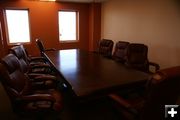 Meeting Room. Photo by Cat Urbigkit, Pinedale Online.