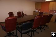 More meeting room. Photo by Cat Urbigkit, Pinedale Online.