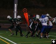 Pinedale VS Lovell. Photo by Pam McCulloch, Pinedale Online.