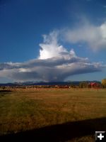 Storm over Fremont. Photo by Sally Hayward.