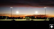 Sunset. Photo by Pam McCulloch, Pinedale Online.