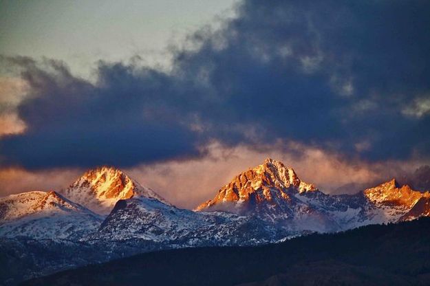 24 carat gold sunset. Photo by Dave Bell.