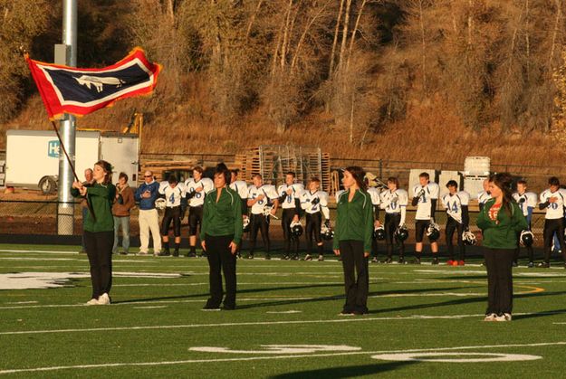 Color Guard. Photo by Dawn Ballou, Pinedale Online.