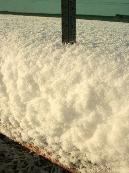 Big Piney snow. Photo by Dawn Ballou, Pinedale Online.