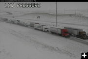 I-80 near Cheyenne. Photo by Wyoming Department of Transportation.