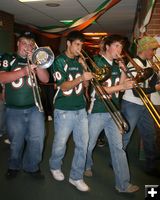 Trombones. Photo by Pam McCulloch, Pinedale Online.