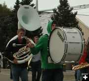 Tuba and Drum. Photo by Dawn Ballou, Pinedale Online.