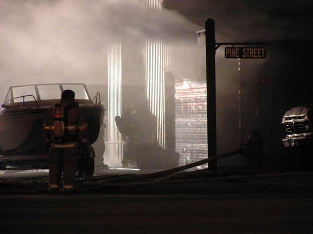 Smoke. Photo by Bob Rule, KPIN 101.1 FM Radio.