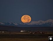 Moon Set. Photo by Dave Bell.