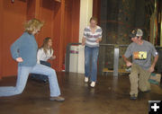 Ski Prep. Photo by Pam McCulloch, Pinedale Online.