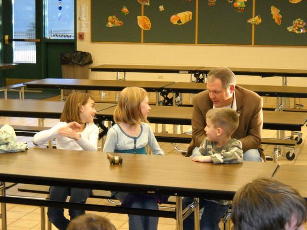 Mock Council. Photo by Jennifer Anderson, Pinedale Afterschool Program.