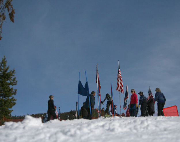 The Start. Photo by Pam McCulloch, Pinedale Online.