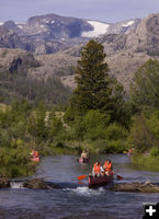 Canoeing. Photo by Mark Gocke, Wyoming Game & Fish Department.