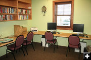 Computer Room. Photo by Dawn Ballou, Pinedale Online.