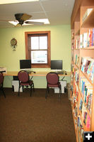 Computer Room. Photo by Dawn Ballou, Pinedale Online.