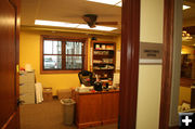 Director's Office. Photo by Dawn Ballou, Pinedale Online.