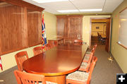 Veteran's Meeting Room. Photo by Dawn Ballou, Pinedale Online.