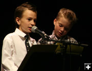 Narrators . Photo by Pam McCulloch, Pinedale Online.