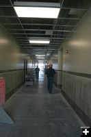Hallway. Photo by Pam McCulloch, Pinedale Online.