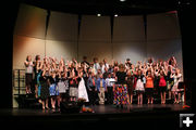 7th & 8th Grade Choir. Photo by Pam McCulloch, Pinedale Online.