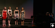 HS Women's Quartet. Photo by Pam McCulloch, Pinedale Online.