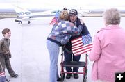 Honor Flight. Photo by Trey Wilkinson, Sublette Examiner.