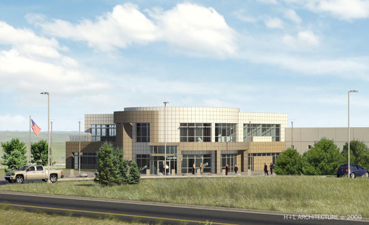 Artist Rendering-NCAR Center. Photo by H+L Architecture..