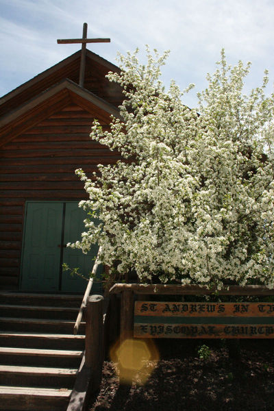 St. Andrews in the Pines. Photo by Dawn Ballou, Pinedale Online.