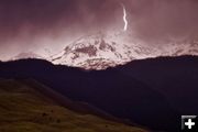 Lightning Strike. Photo by Dave Bell.