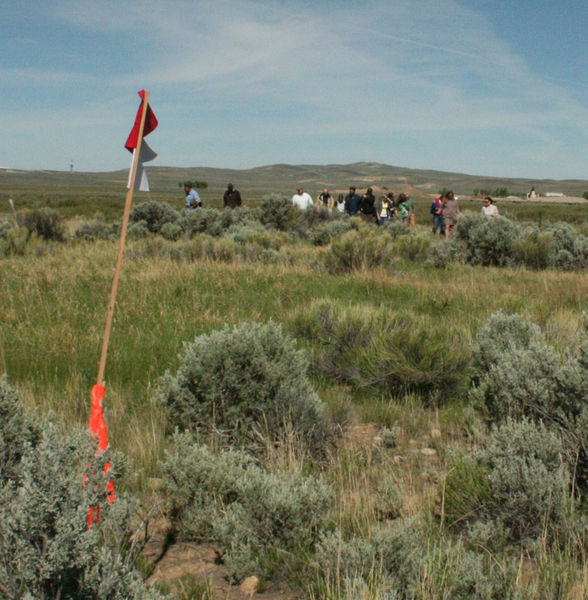 Building Location. Photo by Dawn Ballou, Pinedale Online.