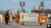 Parade Start. Photo by Pam McCulloch, Pinedale Online.