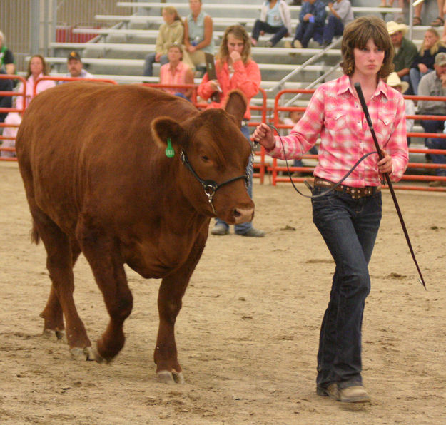 Abby Hughes. Photo by Clint Gilchrist, Pinedale Online.