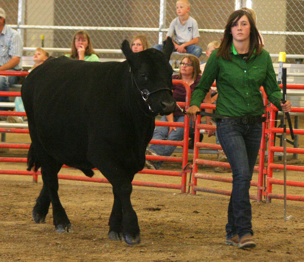 Cassidy Jensen. Photo by Clint Gilchrist, Pinedale Online.