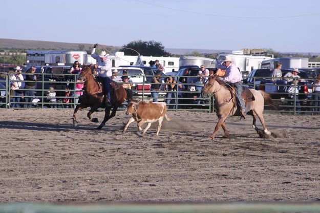 Kent Profit & Bob Bing. Photo by Pam McCulloch, Pinedale Online.