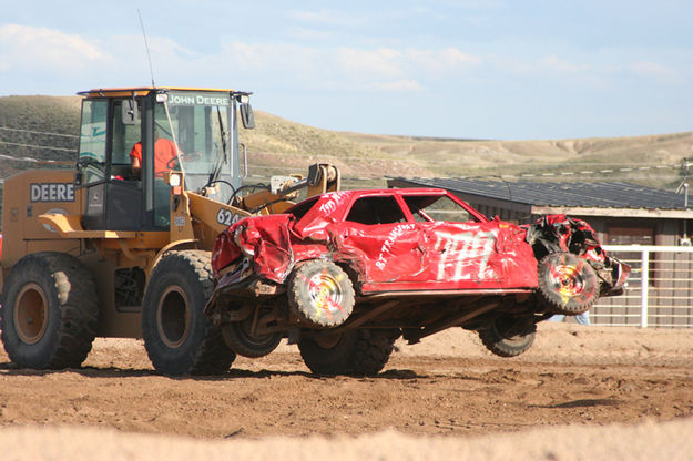 Tractor. Photo by Pam McCulloch, Pinedale Online.