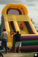 Bouncing Fun. Photo by Dawn Ballou, Pinedale Online.